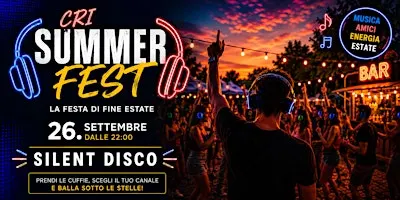Silent Disco Legnano - La festa di fine estate