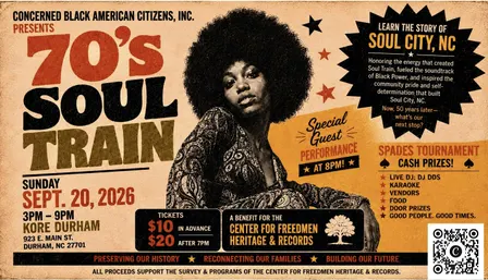 70s R&B Soul Train, Soul City & Spades Day Party!