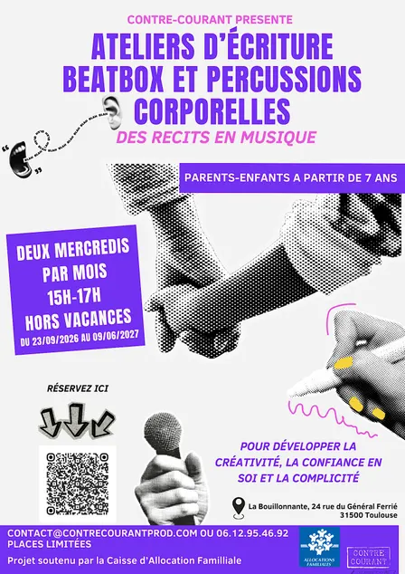 Ateliers d'Ecriture Beatbox et Percussions Corporelles