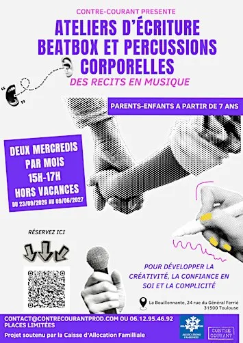 Ateliers d'Ecriture Beatbox et Percussions Corporelles