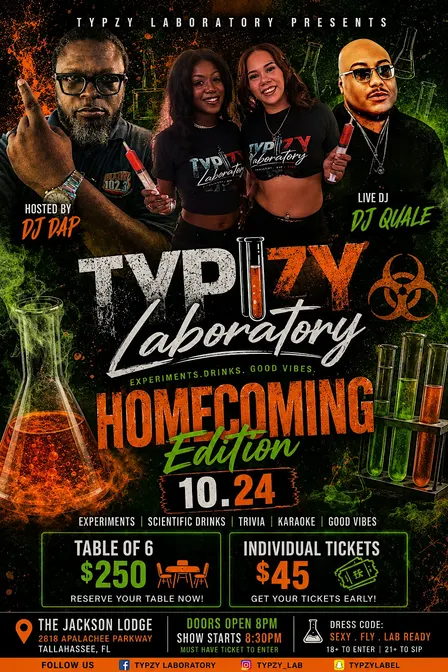 Typzy Laboratory- Homecoming Edition