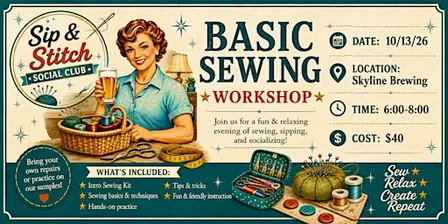 Basic Sewing Workshop