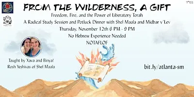 An Evening of Radical Torah: Shel Maala Comes to Atlanta