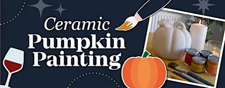 Ceramic Pumpkin Painting with Esk Haus • OCTOBER Creative Club