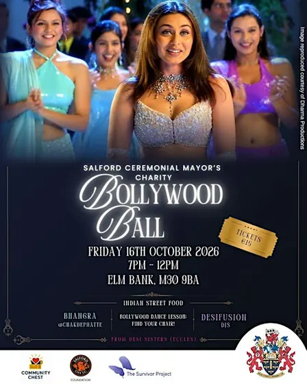 Desi Sisters - Salford Ceremonial Mayor's Bollywood Charity Ball