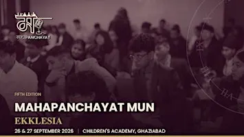 Mahapanchayat MUN - Ekklesia 2026