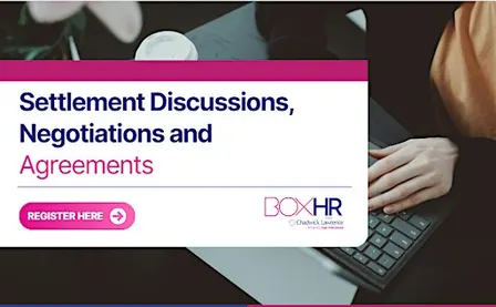 Settlement Discussions, Negotiations and Agreements- PART 2