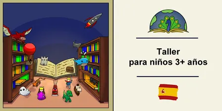 Taller gratuito en español para niños  (3 años +)