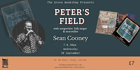 Peter's Field: An Evening of Stories & Songs with Sean Cooney