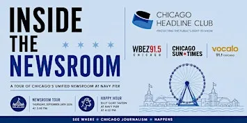 Inside the Newsroom: WBEZ + Chicago Sun-Times + Vocalo