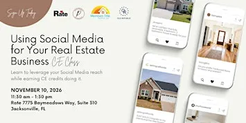 Using Social Media for Your Real Estate Business CE CLASS