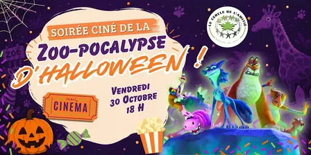 Le Zoo-pocalypse d’Halloween ! | Soirée cinéma pour enfants