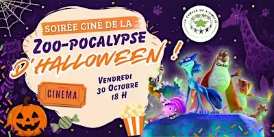 Le Zoo-pocalypse d’Halloween ! | Soirée cinéma pour enfants