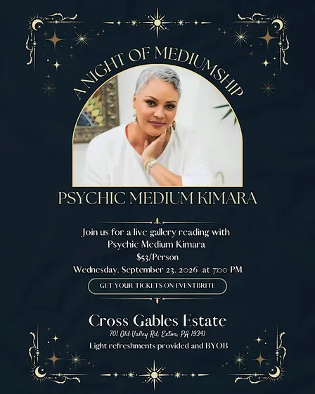A Night of Mediumship with Psychic Medium Kimara