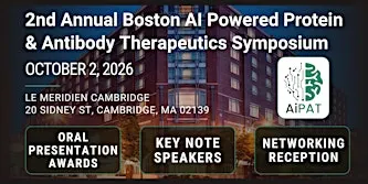 Boston AI-Powered Innovation in Protein and Antibody Therapeutics Symposium