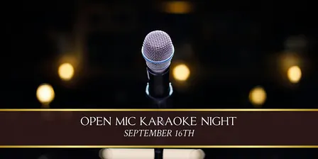 OPEN MIC, KARAOKE NIGHT