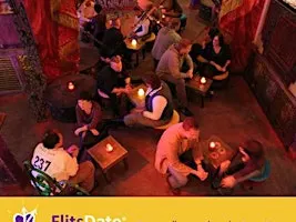 Vr 6 nov -FLITSDATE -Speeddaten in het donker | volw / 65+