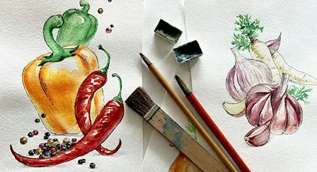 Aquarell Sketching - vom Sehen zum Aquarell
