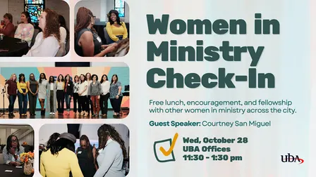 October Women in Ministry Check-in