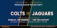 Jags Watch Party: COLTS vs JAGS 1:00PM