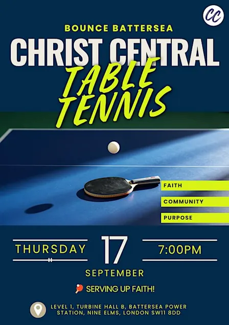 Table Tennis Social [Christian Event]