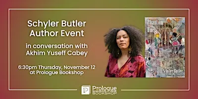 Author Event with Schyler Butler