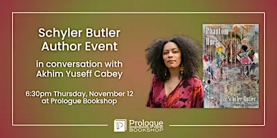 Author Event with Schyler Butler