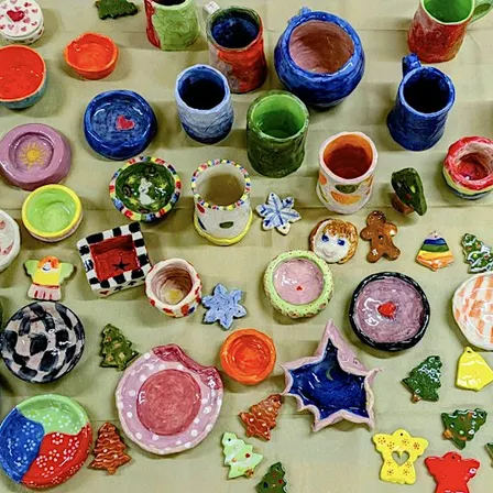 Ceramics in Nature 4 - Paint your work