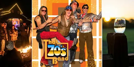 Best Hits of the 70's covered by That 70's Band | Texas Wine | Anna, TX