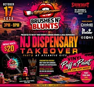 Brushes N’ Blunts Vinyl Paint Party