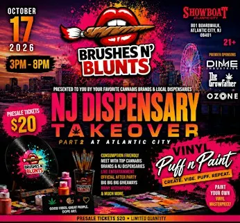 Brushes N’ Blunts Vinyl Paint Party