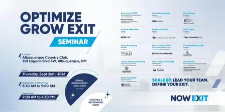 Optimize Grow Exit Business Seminar 2026