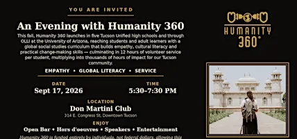 Humanity 360 Inaugural Fundraiser @ Don Martini Club