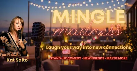 Mingle Madness - sassy Comedy show at Vienna's cosiest roof top bar!