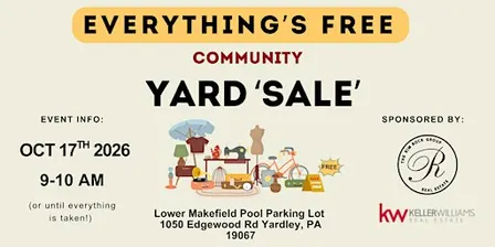 Everything's Free Community Yard 'Sale'