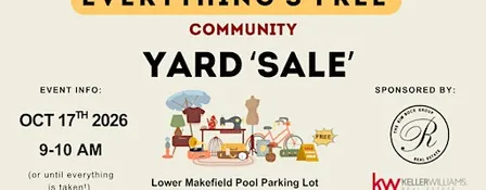 Everything's Free Community Yard 'Sale'