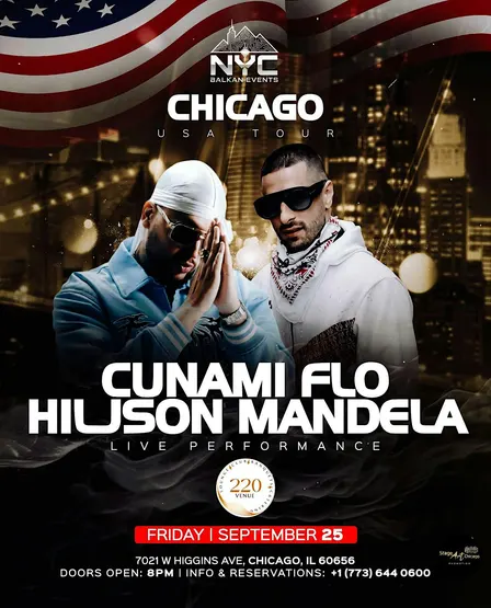 Cunami Flo & Hiljson Mandela Live in CHICAGO