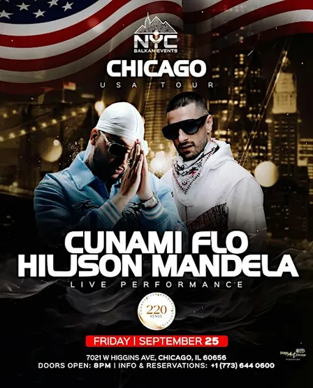 Cunami Flo & Hiljson Mandela Live in CHICAGO