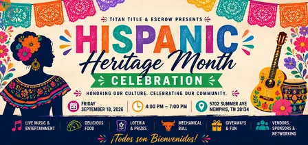 Hispanic Heritage Month Celebration!
