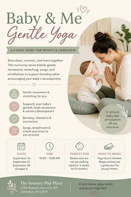 Baby & Me: A 4-Week Gentle Yoga Series