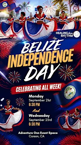 Belize Independence Day w/Healing Thru Rhythm (Part 1)
