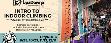 Intro to Indoor Climbing at CityROCK!