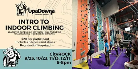 Intro to Indoor Climbing at CityROCK!