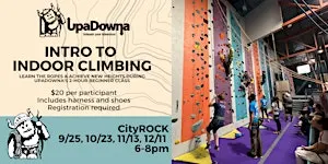 Intro to Indoor Climbing at CityROCK!