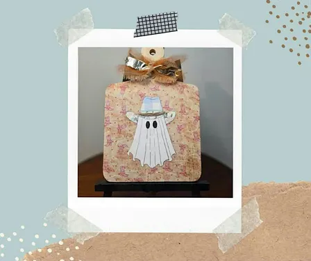 DIY Decorative Decoupage Cheese Board