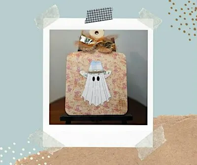 DIY Decorative Decoupage Cheese Board