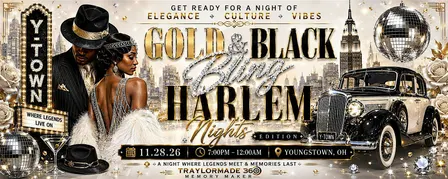 Gold, Black and Bling TM360 Harlem Nights Edition