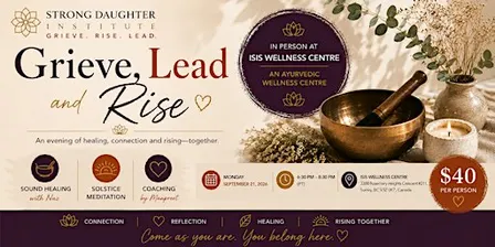 Grieve, Lead, Rise:  September