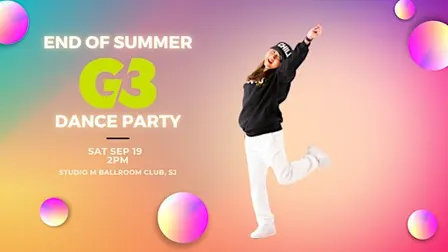 End Of Summer GROOV3 Dance Party