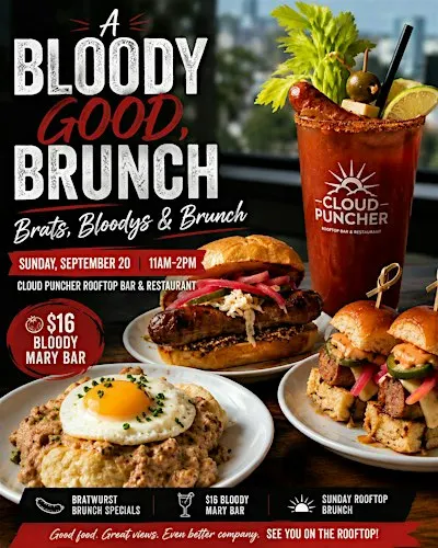 A BLOODY GOOD BRUNCH - Brats, Bloodys & Brunch
